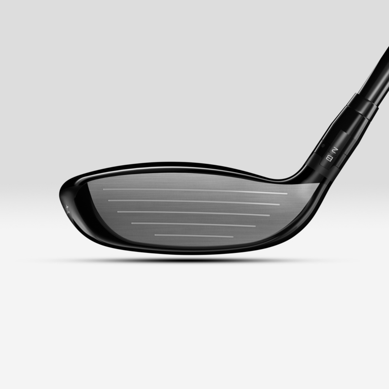 Diagram över lägre träffytedesign för GTS2 Fairway