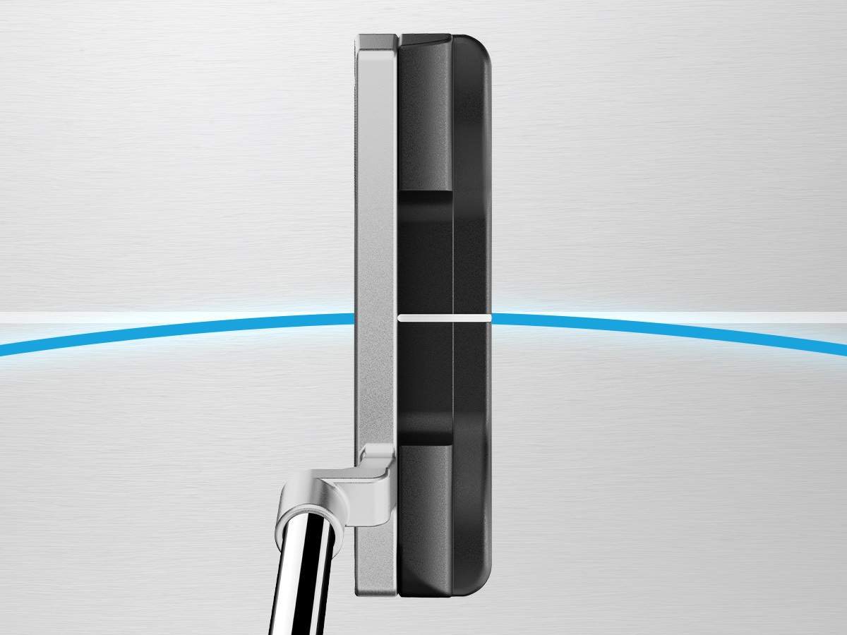 TaylorMade SYSTM2 Soto L-Neck putter - hosel och svingdesign