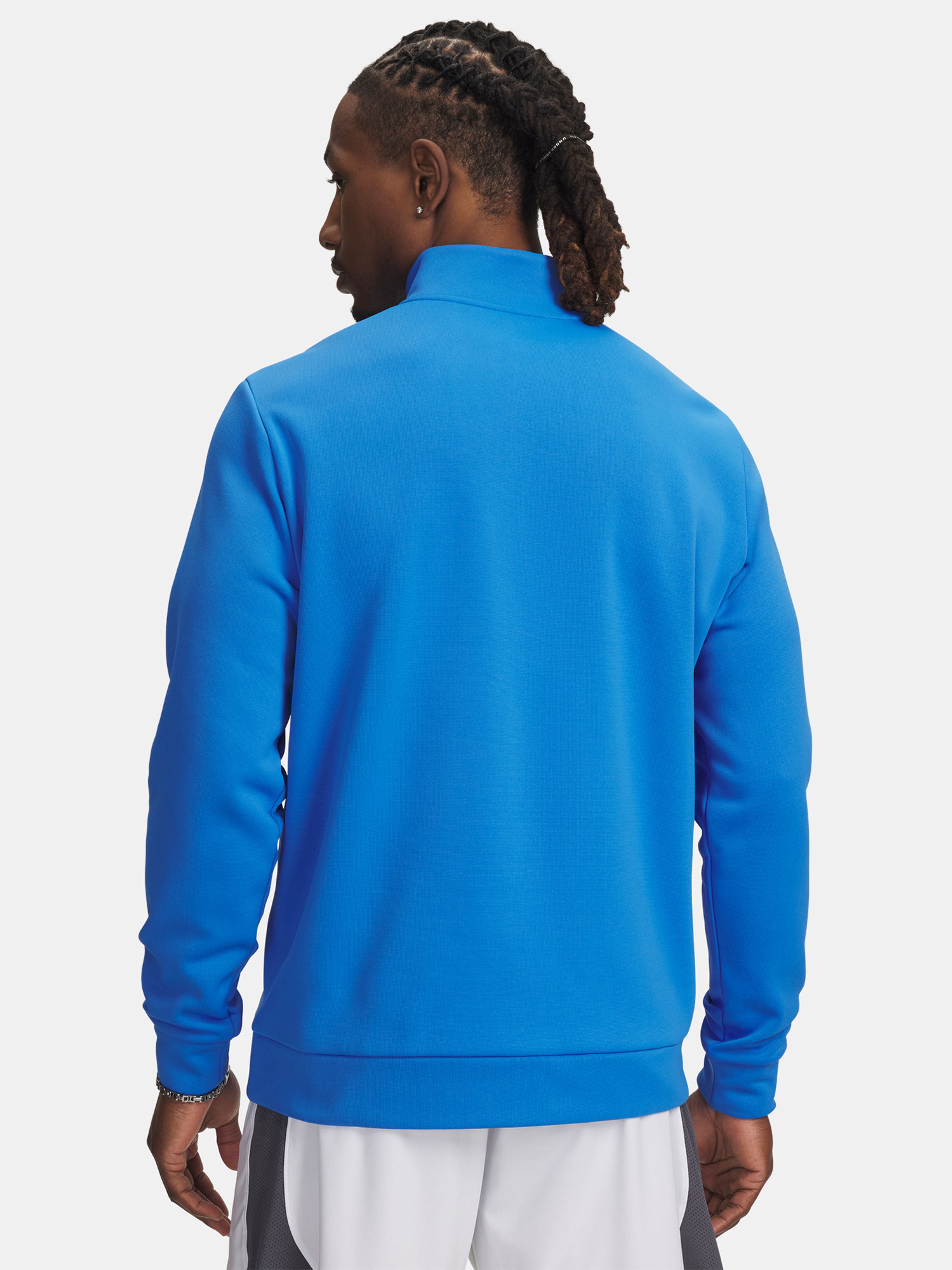 Under Armour Armour Fleece 1/4 Zip Herr - Team Royal baksida