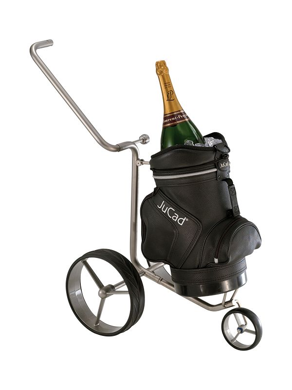 JuCad Champagnevagn miniatyr i rostfritt stål