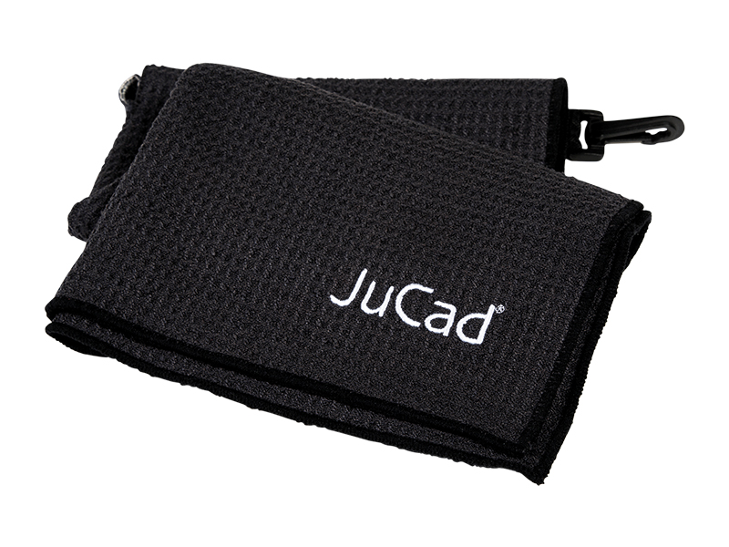 JuCad funktionell handduk hängande på vagnens handtag