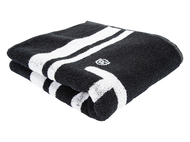 JuCad Golf Towel XXL Pro – detaljvy som visar bomullsstrukturen