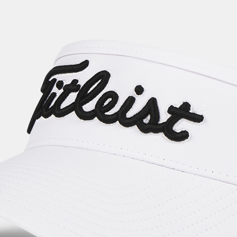 Skuggad logotyp på Titleist Tour Performance Visor