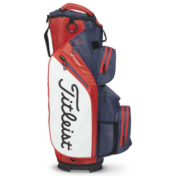 Titleist 14 StaDry vagnbag — 14-delad topp med fullängdsavdelare och putterfack