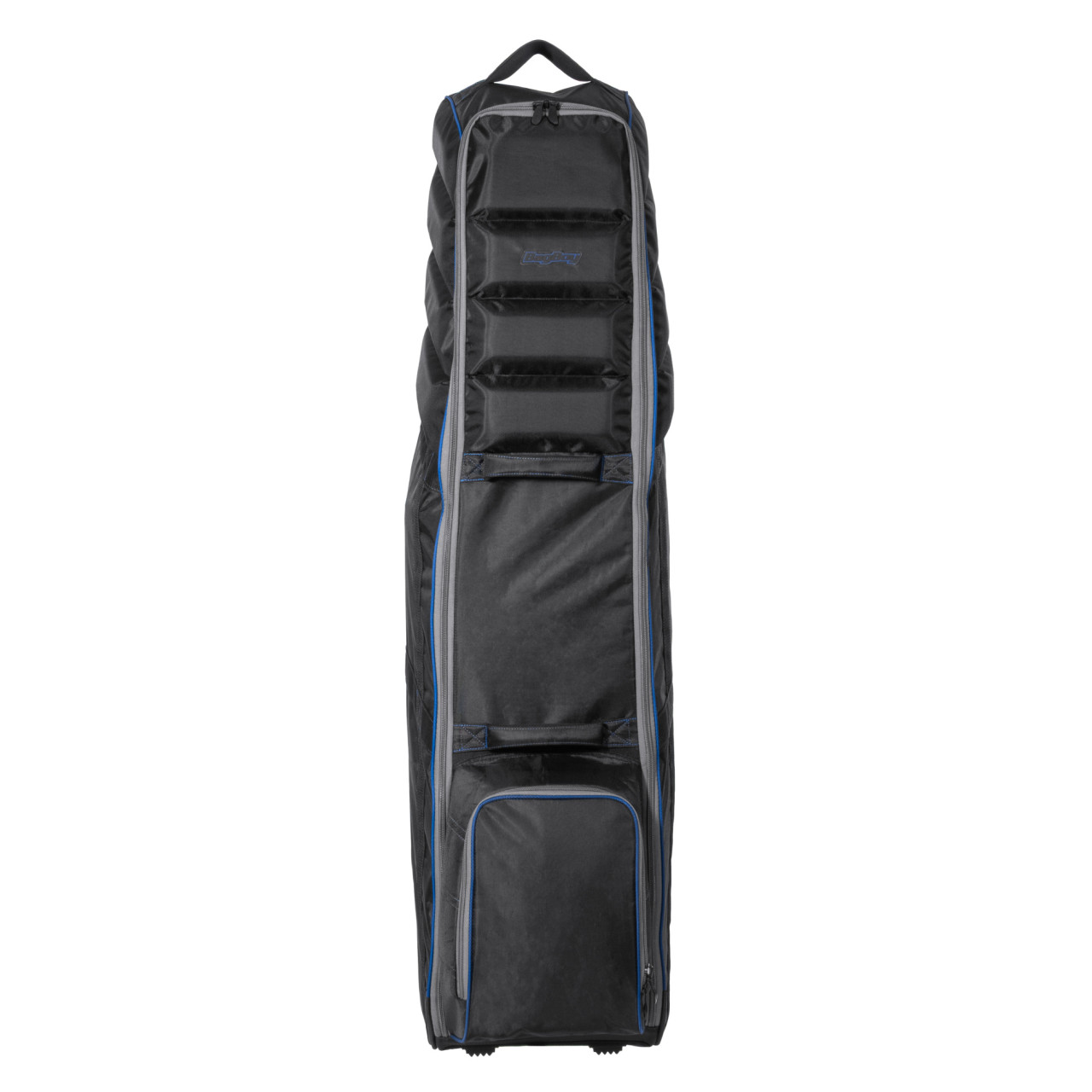 Bag Boy T-800 Travel Cover frontvy som visar den vadderade toppen