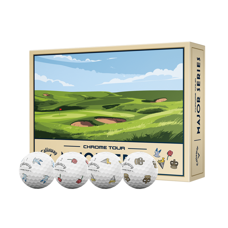 Callaway Chrome Tour July Major 2026 – hel förpackning limited edition