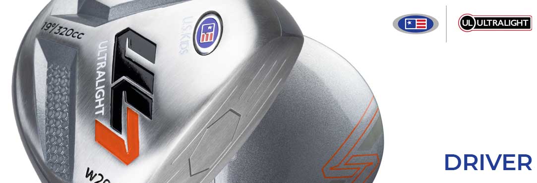 U.S. Kids Golf UL7-57 Driver W15 – vänsterhänt juniordriver funktionsvy