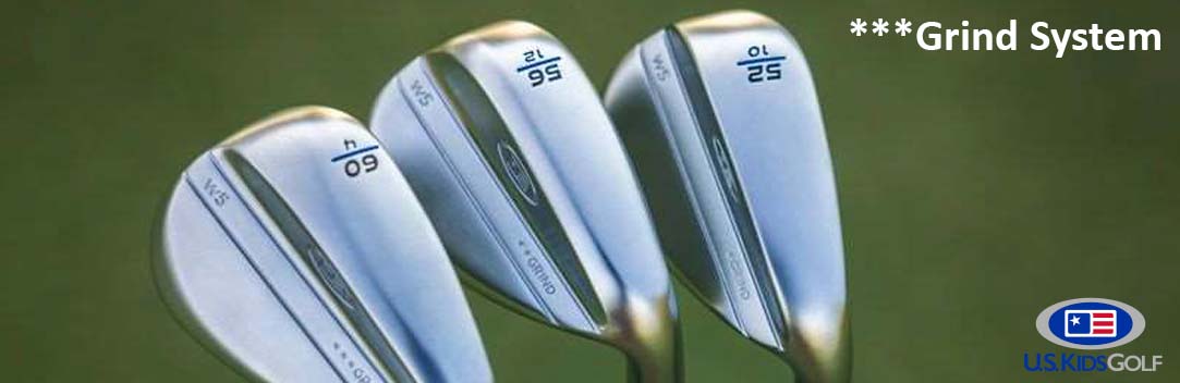 U.S. Kids Golf TS6 Three Star Grind lob wedge sula detalj