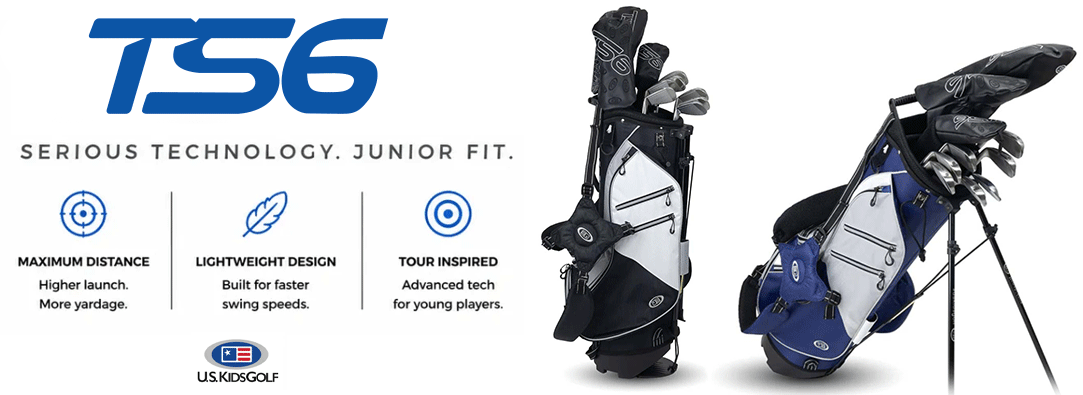 U.S. Kids Golf TS6 10-delat bärset översikt
