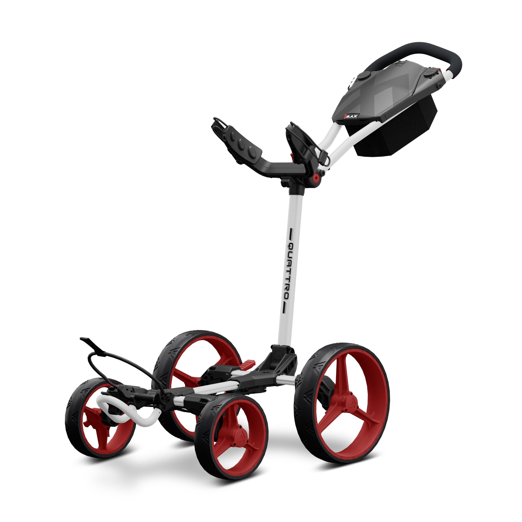 Big Max Blade Quattro White Red folded flat profile