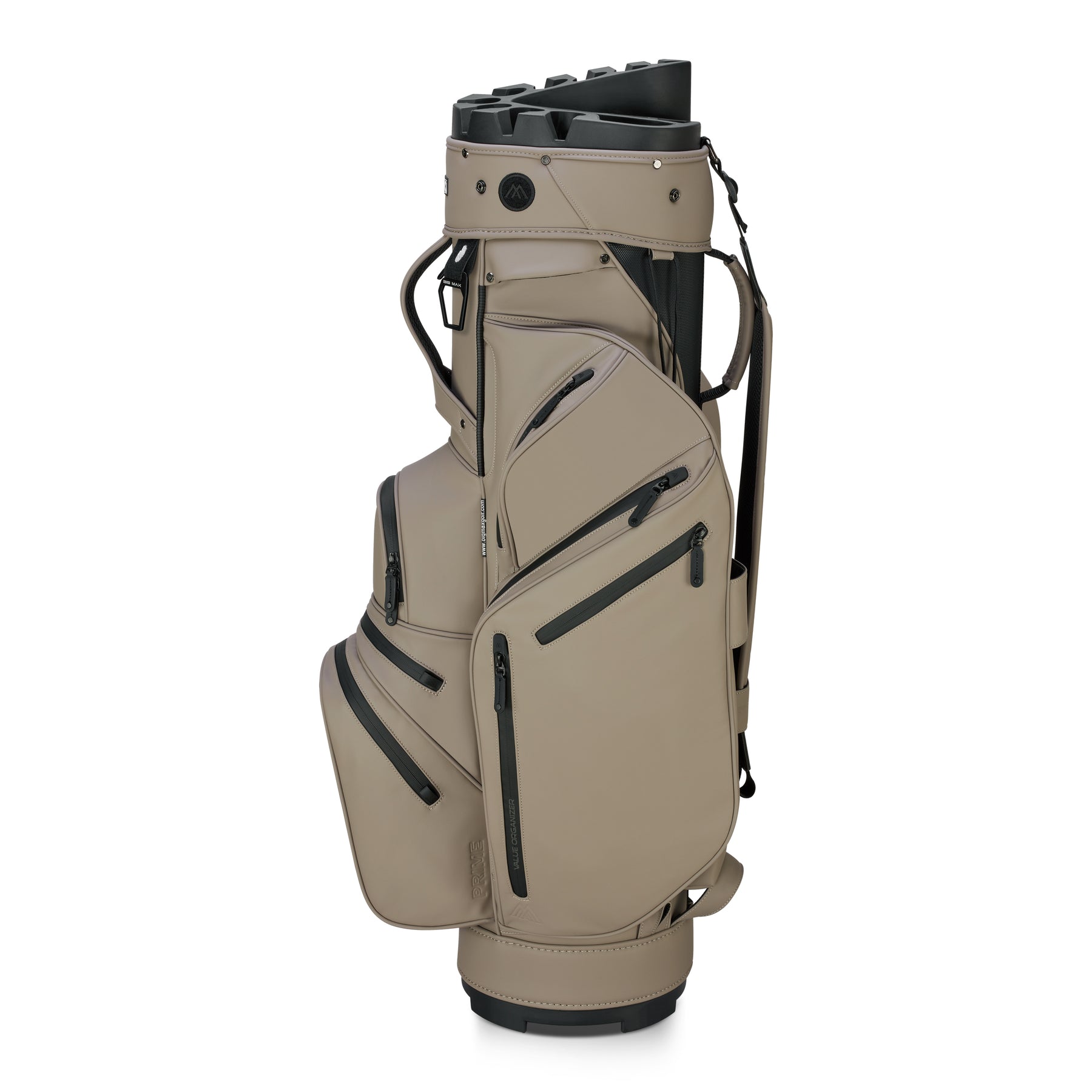 Big Max Dri Lite Silencio Prime vagnbag taupe – sidovy som visar ficklayout