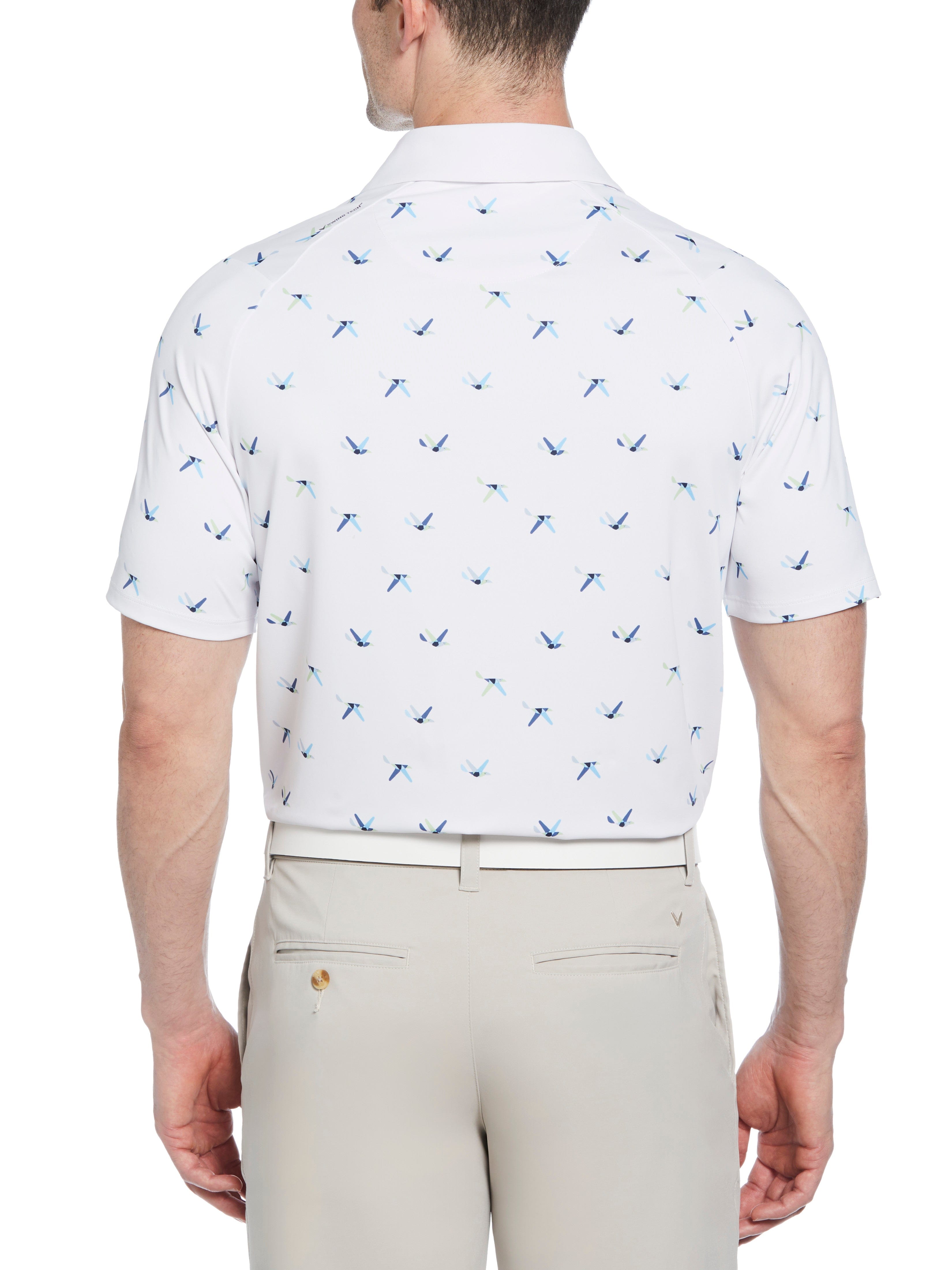 Callaway All Over Birdie Polo – Swing Tech detalj