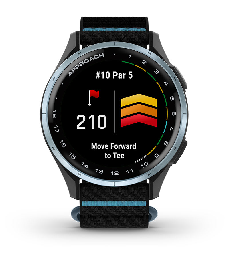 Garmin Approach J1 — tee-off guidance on 43,000+ courses