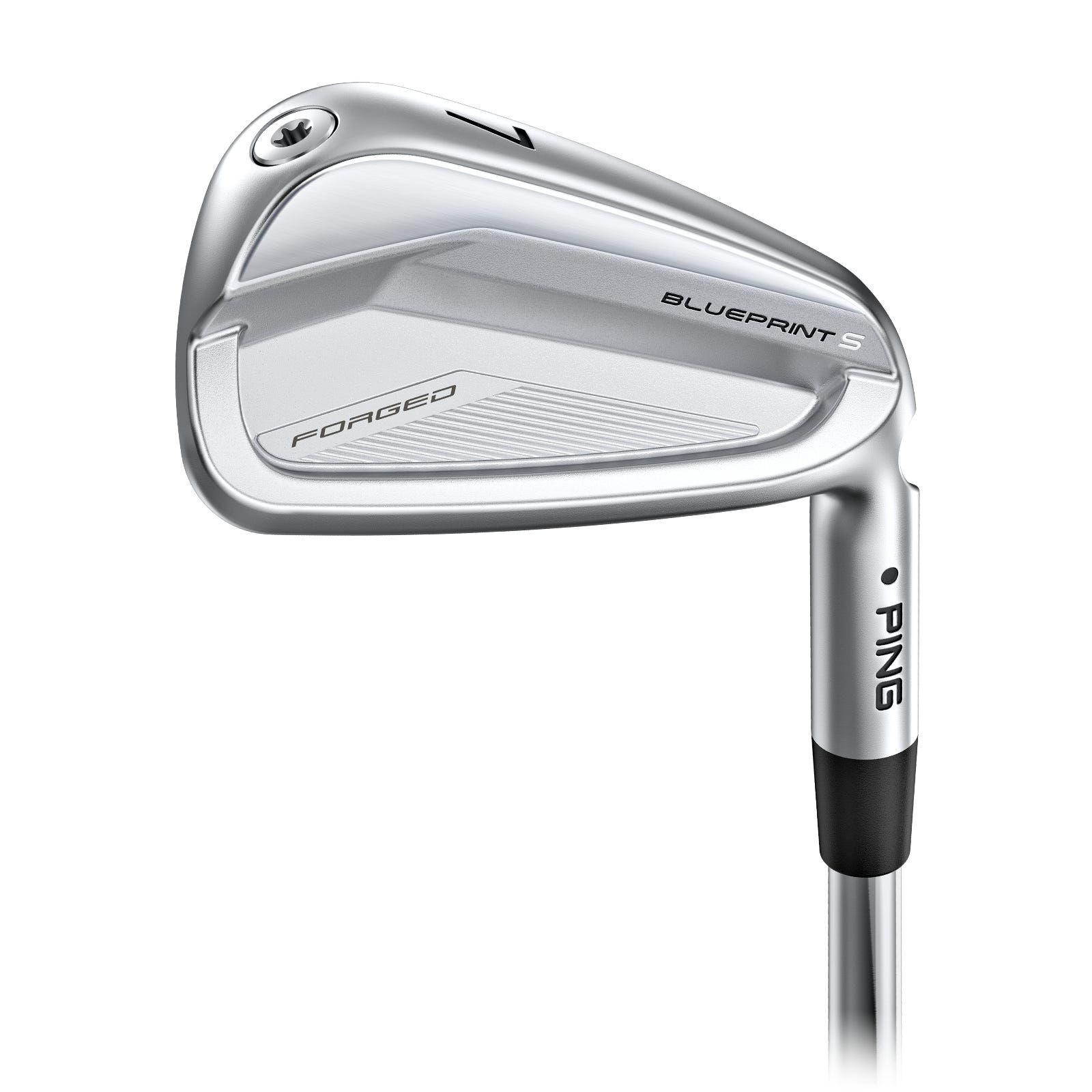 PING Blueprint S 7 iron cavity view