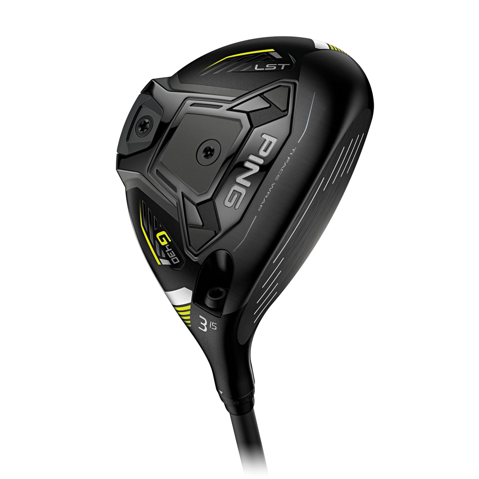 PING G430 LST fairway 3-wood sole view