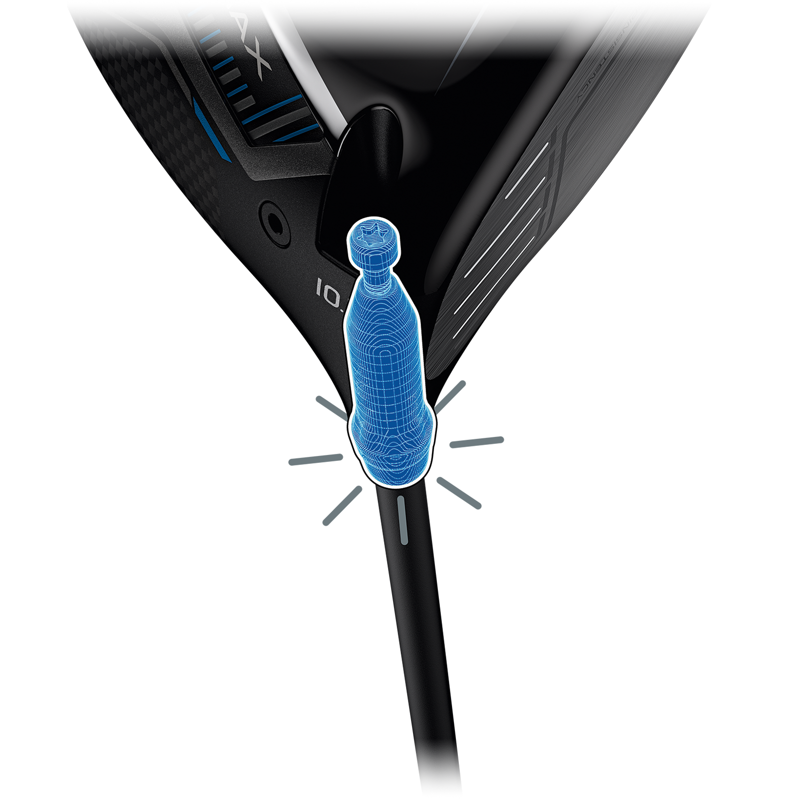 PING G440 driver Trajectory Tuning 2.0 hoseljustering illustration