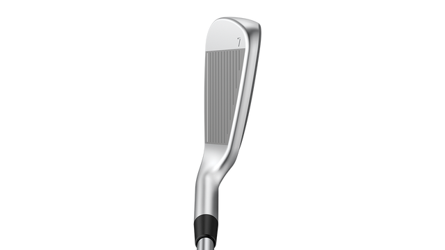 PING G740 7-iron at address