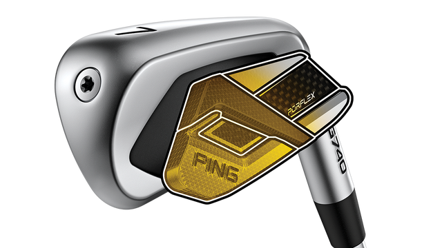 PING G740 PurFlex cavity badge illustration