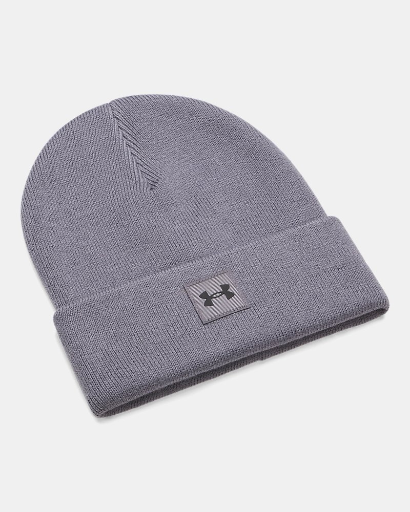 Under Armour Halftime Beanie – framifrån, grå