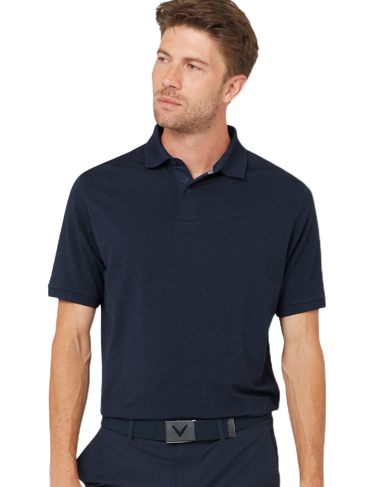 Callaway Opti-Dri moisture-wicking technology detail on polo
