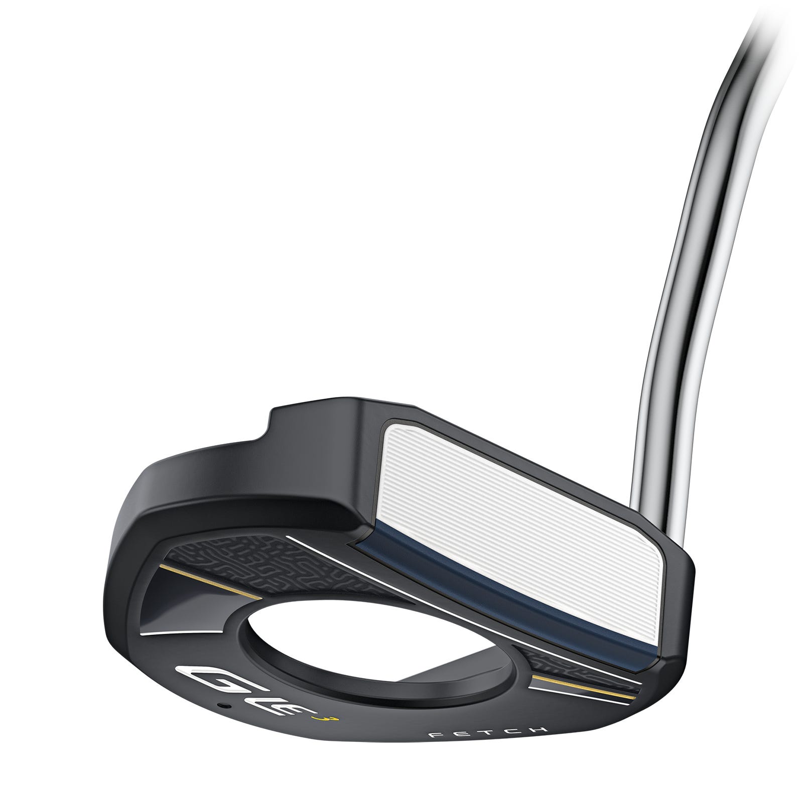Ping G Le3 Fetch putter face showing PEBAX elastomer insert