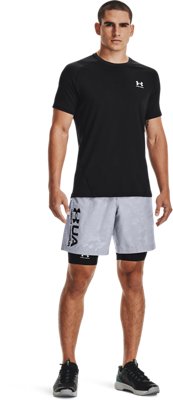 Under Armour HeatGear Fitted Short Sleeve – Side view showing raglan sleeve construction