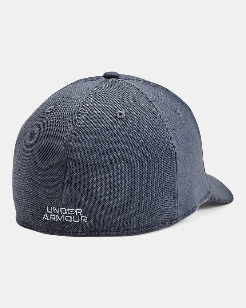 Under Armour Blitzing Low keps bakifrån i downpour gray