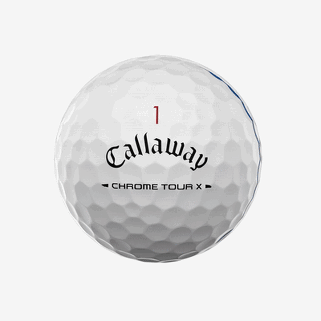 Callaway Chrome Tour X 2026 — Tour Fast Mantle technology animation