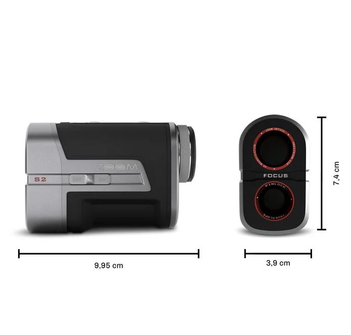 Lätt och kompakt design för Zoom Focus S2