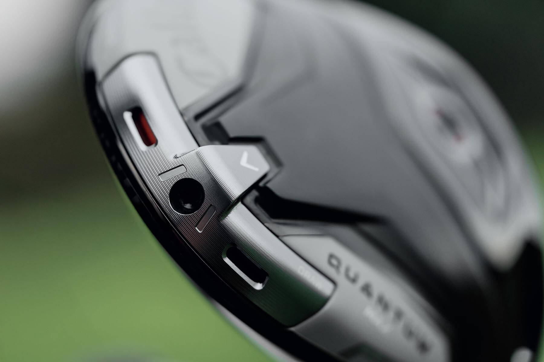 Närbild av drivern Callaway Quantum Max
